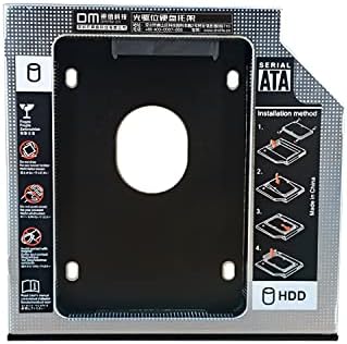 Alternative view of 12.7mm SATA 3.0 2.5 inch Notebook HDD SSD Caddy Kızak Kutu