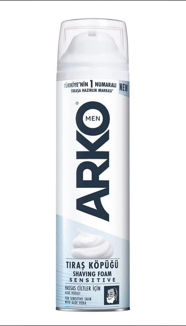Men Tıraş Köpüğü Sensitive, 200 ml