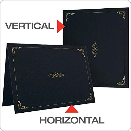 Sertifika Sahipleri, Siyah Diploma Sahipleri, Mektup Boyutu, Paket Başına 25 (299550)