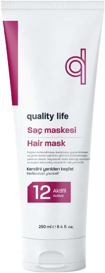 Alternative view of Life Ql 8 Aktifli Saç Maskesi, Yıpranmış Ve Kuru Saçlar Için Besleyici Onarıcı