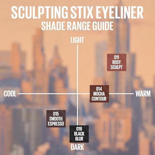Alternative view of New York Sculpting Stix Çift Uçlu Göz Kalemi - 015 Smooth Espresso