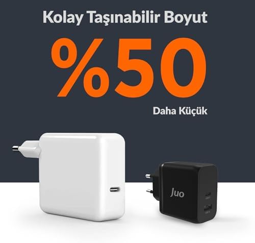 Alternative view of 65W GaN USB-C + USB-A Şarj Aleti & iPad & & Notebook Uyumlu PD Hızlı Şarj Cihazı