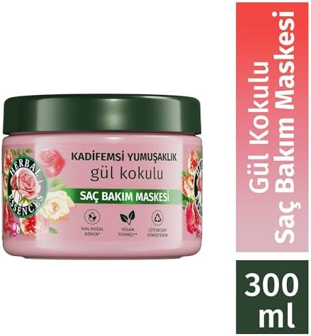 Herbal Essences Kadifemsi Yumuşaklık Gül Kokulu Saç Bakım Maskesi 300ml
