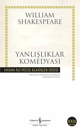YANLIŞLIKLAR KOMEDYASI CİLTSİZ