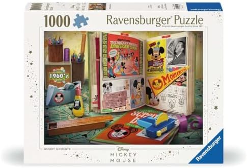 1000 Parça Puzzle W. Mouse 1960'lar