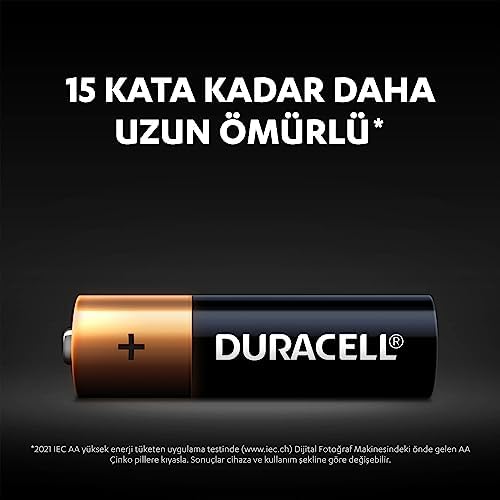 AA Alkalin Kalem Pil (6'lı paket) 1,5 V LR6/MN1500 - Görsel 3