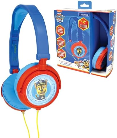 Paw Patrol Chase Kulaklık, Sınırlı Ses Gücü, Katlanabilir ve Ayarlanabilir, Mavi/Kırmızı, HP015PA - Görsel 3
