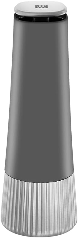 Spices baharat değirmeni, seramik öğütücü, kademesiz ayarlanabilir, ince ila kalına, tuz, karabiber, baharat için, gri