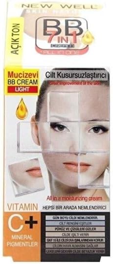 Alternative view of Yedisi Bir Arada Yüz Bakım Nemlendirici Krem Yüz Açık Ton Bb Gündüz Tüp 50 1
