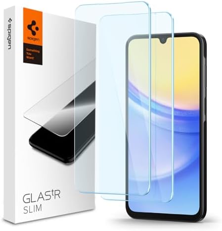 Galaxy A25 / A15 ile Uyumlu Cam Ekran Koruyucu GLAS.tR Slim HD (2 Adet) - AGL07447 - Görsel 2