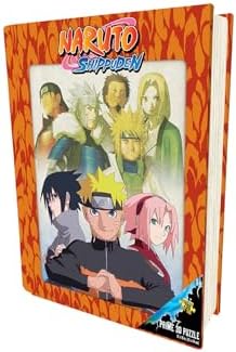 Alternative view of 3D - Shippuden - 300 Parça Puzzle - Metal Kutu