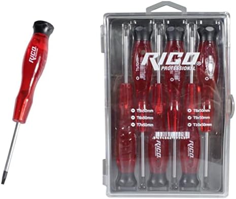 Rico 003-KK1971 Torx Saatçi Tornavida Seti 6 Parça, Küçük - Görsel 2