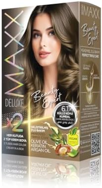 Alternative view of BEAUTY EXPERT HAIR COLOR (KERATİN)'Lİ 1 KUTU (2 X 50 ML) (Küllü Koyu Kumral 6.1)