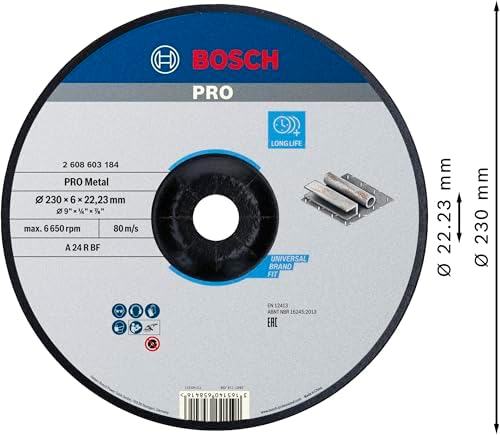 Professional Kesme Diski, Gri, 230 mm, 1 Adet - Görsel 2