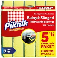 Alternative view of Piknik Bulaşik Süngeri 5'li Düz