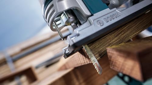Professional 25 x Stichsägeblatt T 101 BRF Clean for Hard Wood (für hartes Holz, gerader Schnitt, Zubehör Stichsäge) - Görsel 2