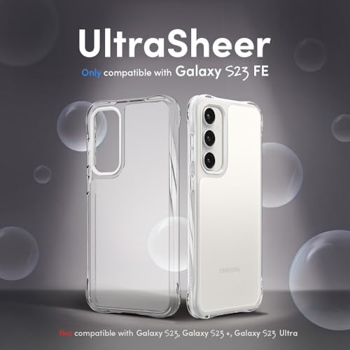 Galaxy S23 FE ile Uyumlu Kılıf UltraSheer Clear - ACS06387 - Görsel 3