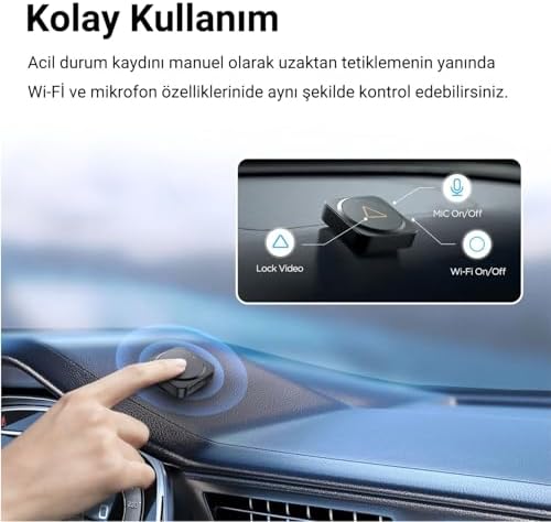 Tüm Kamera Serileri için BTR200 Kablosuz Bluetooth Uzaktan Kumanda