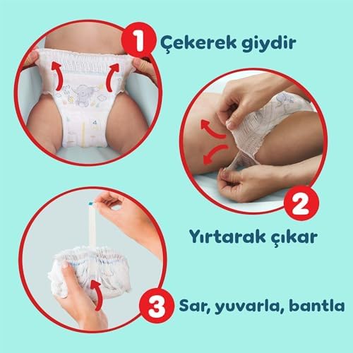 Alternative view of Premium Care Külot Bebek Bezi 4 Numara 44 Adet Maxi İkiz Paket