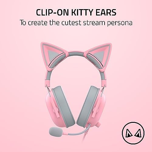 Ears V2 – Fit Clip-On Ears kulaklıklar için (Clip-On Ears, çok yönlü, ayarlanabilir bantlar, 26 g hafif birinci sınıf silikon) Pembe - Görsel 3