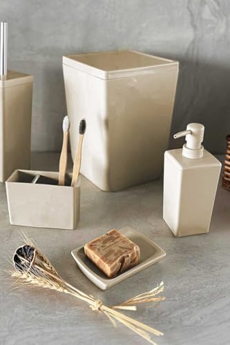 Alternative view of BİGA BANYO SETİ-BEJ