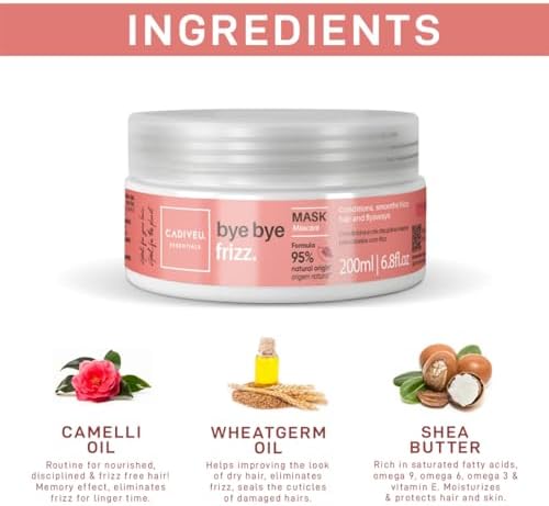 Alternative view of CADIVEU PROFESSIONAL Essentials Bye Bye Frizz Maske, 200ML