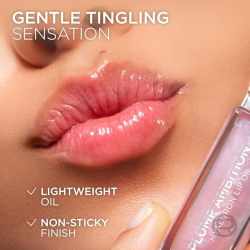 Plump Ambition Hyaluron Lip Oil Besleyici ve Nemlendirici Dudak Parlatıcısı - 510 La Nuit Sparkle