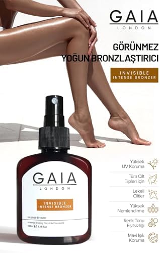 Invisible Intense Bronzer Ton Eşitleyici Yüksek Koruma Güneş Yağı 100 ml