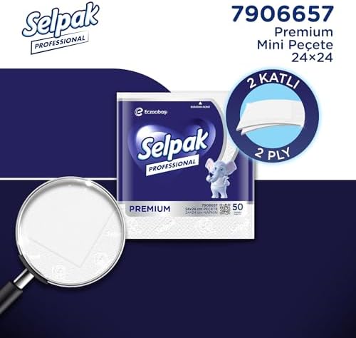 Alternative view of Professional Peçete Mini 50 Yaprak 24'lü