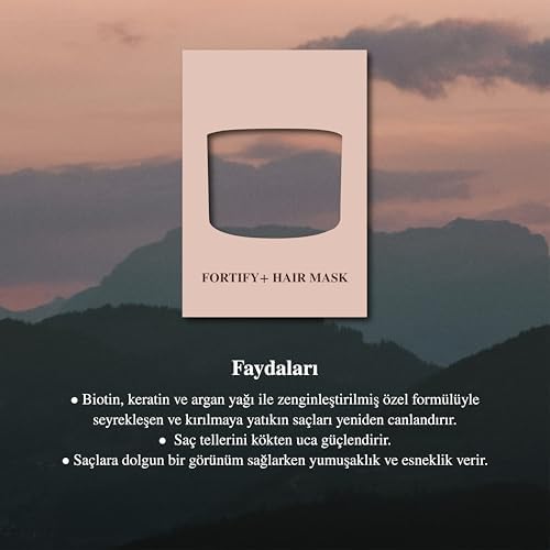 Alternative view of Fortify+ Hair Mask 300 ml Biotin Series Saç Maskesi