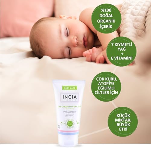 %100 Doğal Atopiğe Eğilimli Ciltler İçin Jel Krem Çok Kuru Ciltler İçin Yalancı İğde Yağı 60 ml