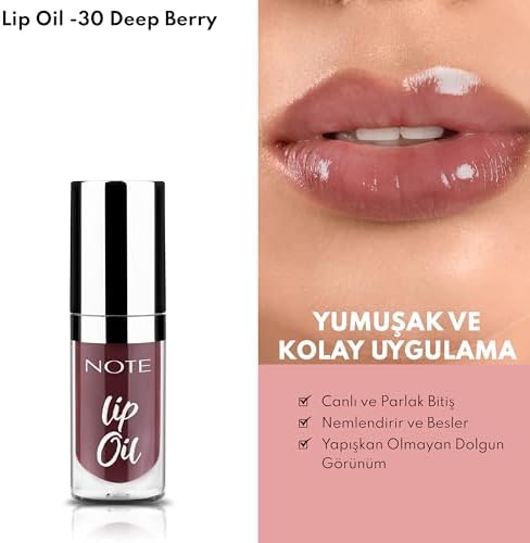 Alternative view of Lip Oil 30 Deep Nemlendirici ve Parlatıcı Dudak Bakım Yağı, Mor