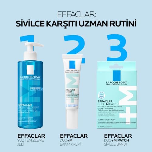 Alternative view of Effaclar Duo (+) M Patch Sivilce Karşıtı Bant 420 Mikron Ultra İnce Hidrokolloid 22 Adet