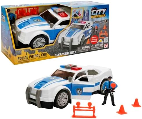 Oyun Set Rescue Polıce Patrol Car Ses/Işık