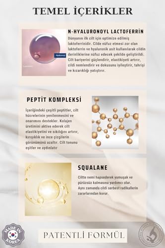 Biogen Sinyal Kremi | 50 ml | Yüz Kremi | Cilt Bariyeri Oluştucu Etki | Dünyanın İLK cilt için optimize edilmiş Laktoferrini