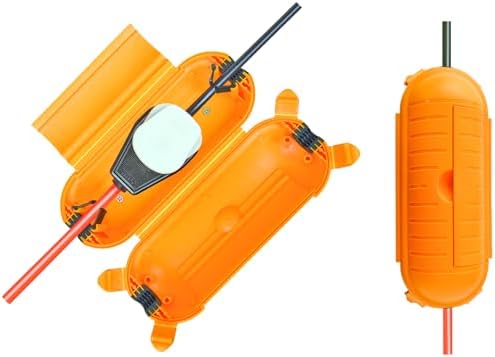Alternative view of Safe-Box Kablo Koruyucu Kapsülü BIG IP44 Dış Mekan Sarı