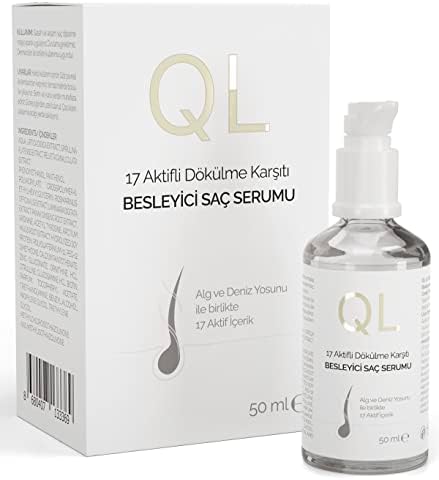 Alternative view of QL 17 Aktifli Saç Dökülmesine Karşı Serum Alg ve Deniz Yosunu İçerikli Besleyici Saç Serumu