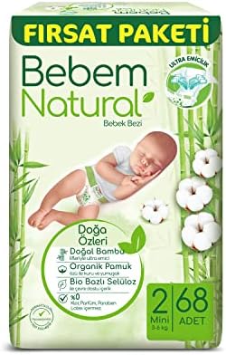 Bebek Bezi Mini 2 Beden Fırsat Paketi 68 Adet