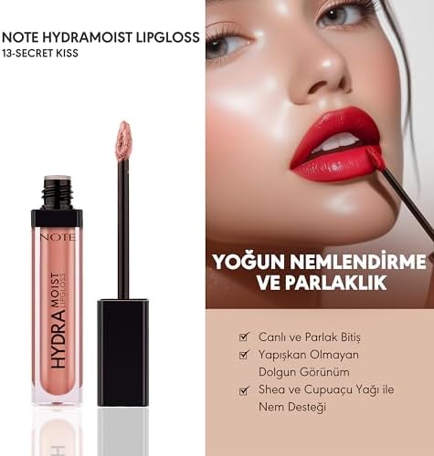 Alternative view of Hydramoist Lipgloss 13 Secret Kiss Nemlendirici Dudak Parlatıcısı, Işıltılı