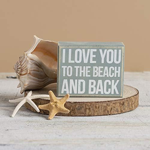 Alternative view of I Love You to The Beach and Back Kutu İşareti (27360)