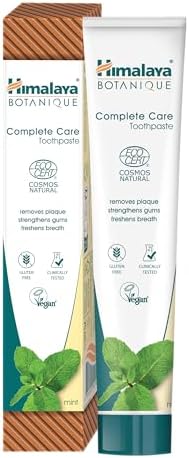 Alternative view of Himalaya Botanique Plak Karşıtı Komple Bakım Diş Macunu 75ml | Ecocert Cosmos Sertifikalı | Organik Aktif, Nane Aromalı | Florür ve Gluten İçermez
