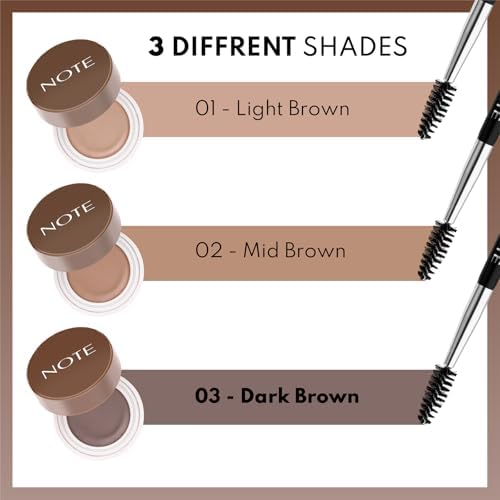 Brow Pomade 03 Dark Brown Kalıcı Kaş Pomadı