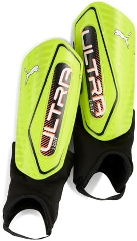 ULTRA Light Ankle Unisex Yetişkin Dirseklik, Lime Squeeze-PUMA Black, L