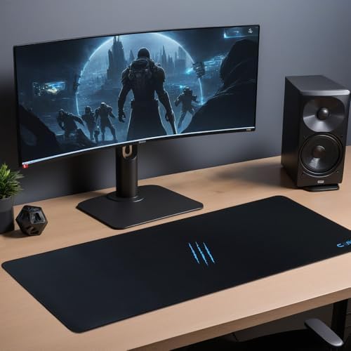 Claw's Soft 80x30cm Mikrofiber Yüzey - Kaydırmaz Kauçuk Zemin - 3mm Kalınlık - 360 Derece Dikiş - Kolay Temizlenebilir XL Mousepad