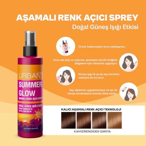 Alternative view of Summer Glow Aşamalı Renk Açıcı Saç Spreyi 150 ml- Vegan