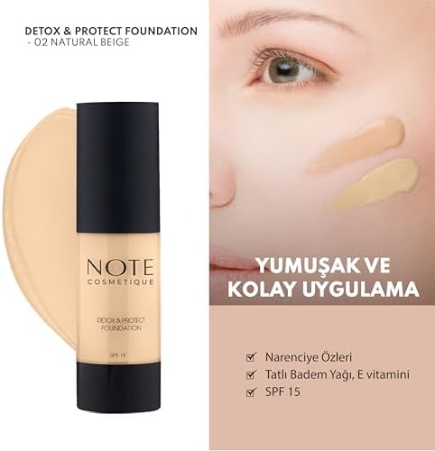 Alternative view of Detox & Protect 02 Natural Canlandırıcı Etkili SPF 15 Kapatıcı Fondöten