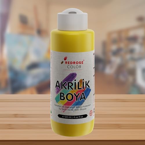 Sarı Akrilik Boya 120ml