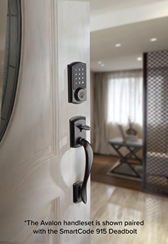 Alternative view of 98150-002 Avalon Exterior Handle Only with Tustin Right-Handed and Left-Handed Levers in Satin Nickel