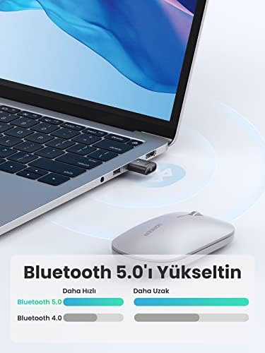 Mini USB Dongle Bluetooth 5.0 Adaptör Siyah