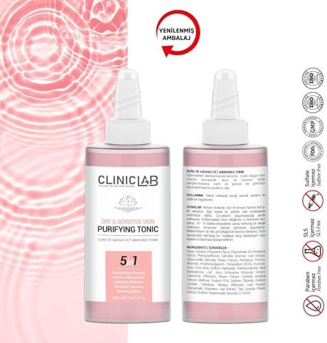 Kuru ve Hassas Cilt Arındırıcı Tonik 200 ml